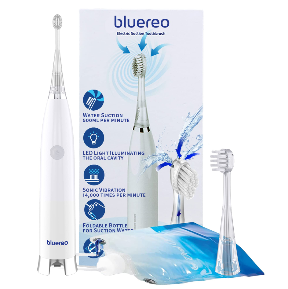 Electric Suction Toothbrush G100, Built in Oral Suction, Sonic Vibration Brushing